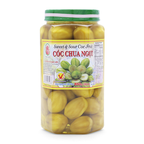 Cóc Chua Ngọt Ngọc Liên hủ 850g